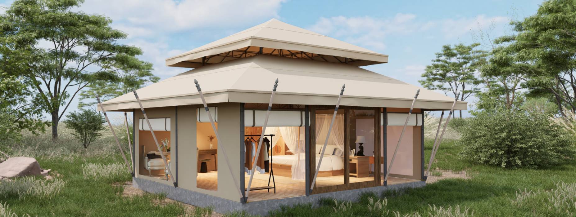 二道区户外野奢帐篷